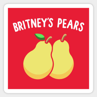 Britney's Pears Sticker